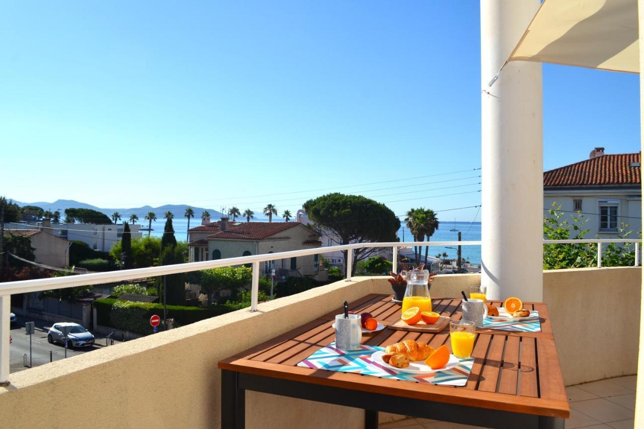 Superbe appartement vue mer avec parking fermé La Ciotat Eksteriør bilde